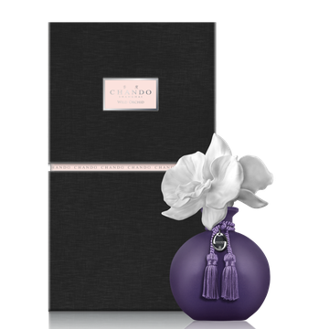 Диффузор фиолетовый c двумя наполнителями: Дикая орхидея
