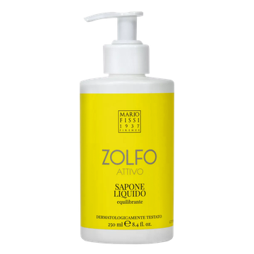 Жидкое мыло Zolfo Attivo Equilibrante / Серное, Восстанавливающее баланс кожи 