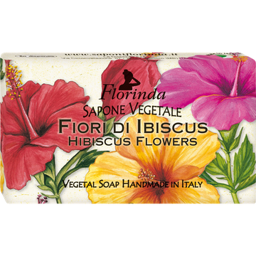 Vegetal Soap Hibiscus Flowers / Растительное мыло "Гибискус" 
