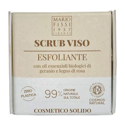 Твердое мыло-скраб для лица Esfoliante / Пилинг для лица, С маслами Герани и Палисандра 