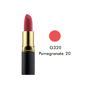 Sensual Lipstick G320 Pomegranate / Прозрачная губная помада с эфектом блеска G320 Pomegranate