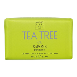 Твердое мыло Tea Tree Oil Purificante / Очищающее, С маслом чайного дерева, для жирной кожи 