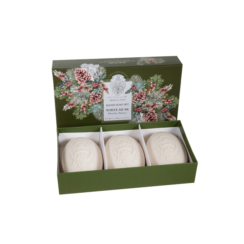 Серия "XMAS" Мыло "White musk" / "Белый мускус"