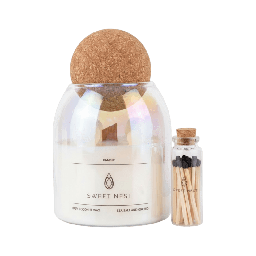 Арома-свеча "Sea Salt and Orchid"