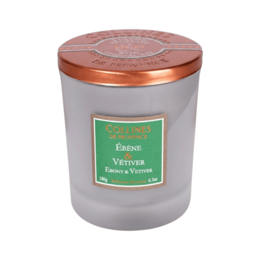 Свеча ароматическая Ebony Wood Vetiver (Эбеновое дерево Ветивер)