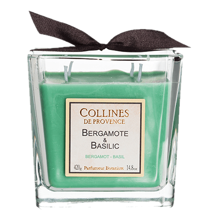 Ароматическая свеча Bergamot Basil / Бергамот - Базилик