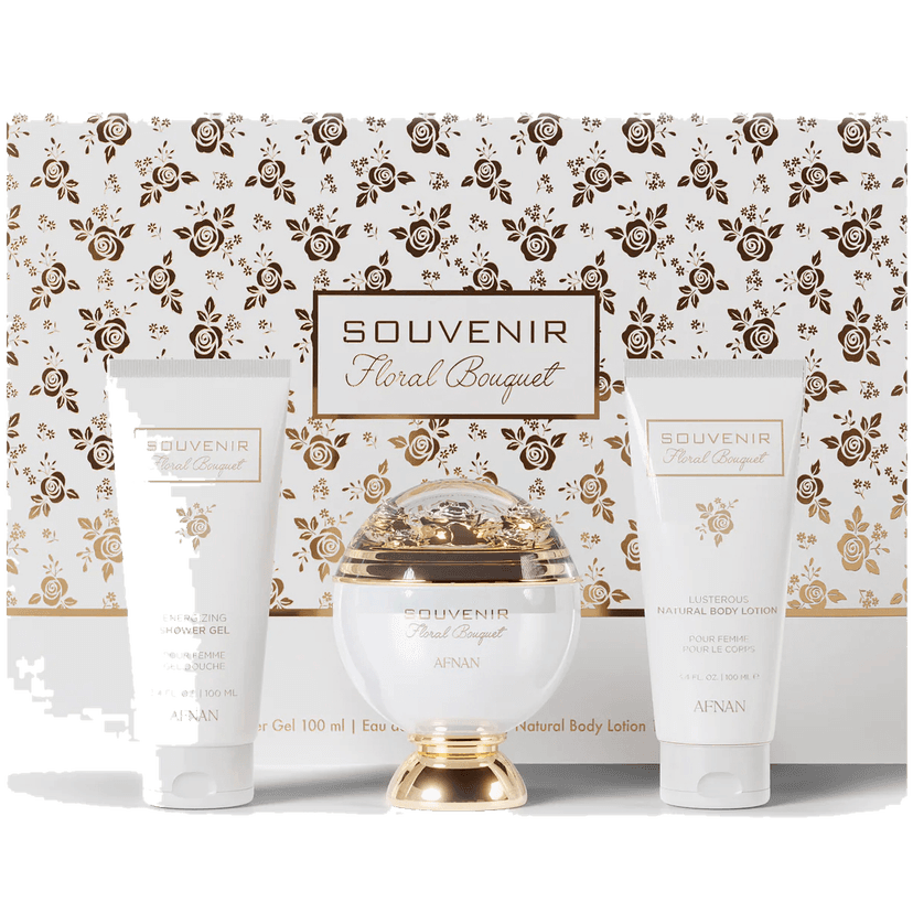 SET SOUVENIR FLORAL BOUQUET