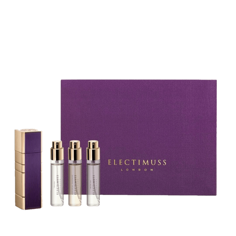 ALL SEASON FAVOURITES TRAVEL SET : with Atomiser IMPERIUM, MERCURIAL CASHMERE, TRAJAN