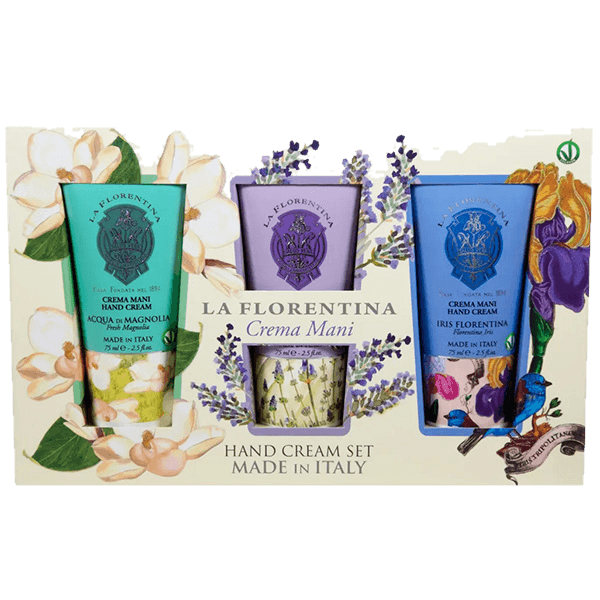 Набор кремов для рук  (Lavender, Magnolia, Iris / Лаванда, Магнолия, Ирис)