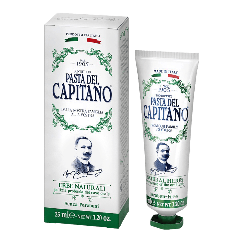 Pasta del Capitano / Зубная паста 1905 Natural Herbs / 1905 Натуральные Травы 