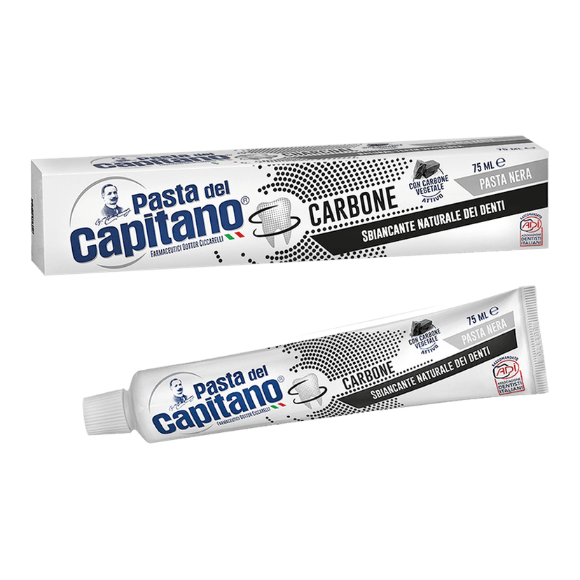 Зубная паста Whitener Teenth With Charcoal / Отбеливающая с древесным углем 