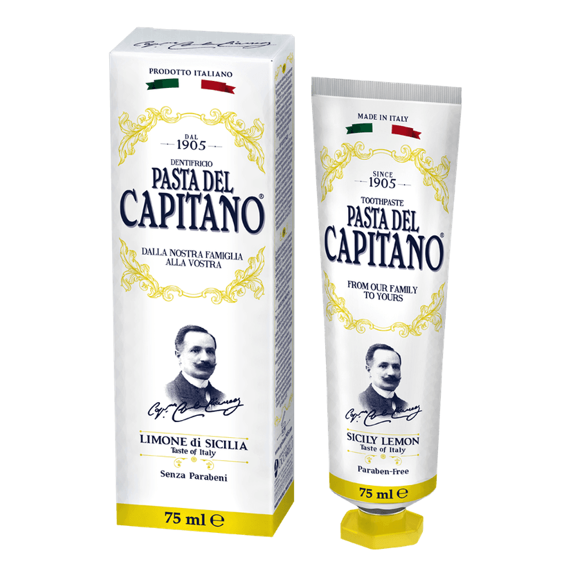 Pasta del Capitano / Зубная паста 1905 Sicily Lemon / 1905 Сицилийский Лимон 