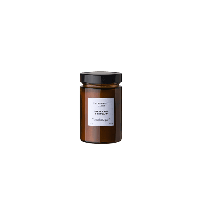 Apothecary свеча Fresh basil and rhubarb 