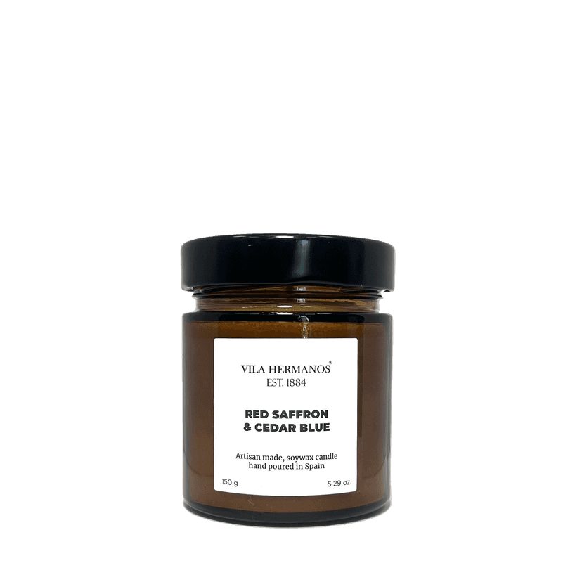 Apothecary свеча Red saffron and cedar blue 