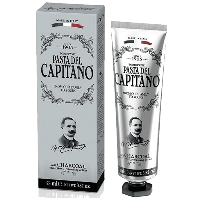 Pasta del Capitano / Зубная паста 1905 Charcoal / 1905 С древесным углем 