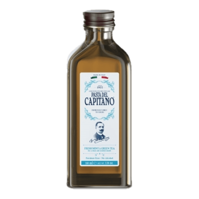Pasta del Capitano / Ополаскиватель для рта 05 Fresh Mint & Green Tea  / 1905 Свежая мята и Зеленый чай 