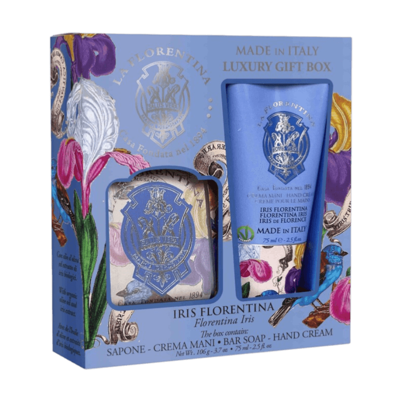 La Florentina Набор BELLOSGUARDO / Флорентийский Ирис (мыло и крем для рук)