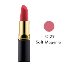 Sensual Lipstick C129 Soft Magenta / Губная помада с кремовой текстурой С129 Soft Magenta