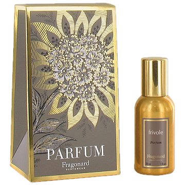 Frivole perfume gold bottle 