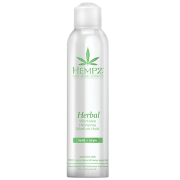 Лак растительный для волос средней фиксации "Здоровые волосы" /Herbal Workable Hairspray 