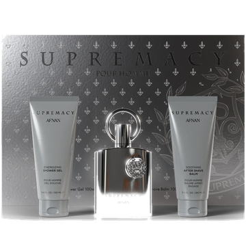 SET SUPREMACY POUR HOMME SILVER 