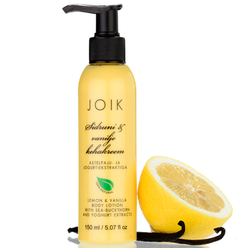Лимонно-ванильный лосьон для тела с йогуртовым экстрактом