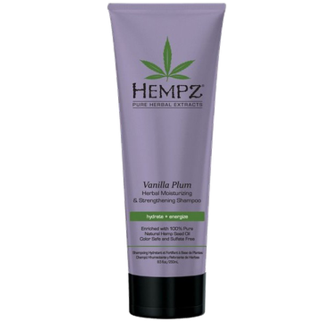 Vanilla Plum Herbal Moisturizing & Strengthening Shampoo / Шампунь растительный Ваниль и Слива средней степени увлажнения для ослабленных волос
