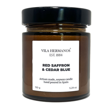 Apothecary свеча Red saffron and cedar blue 